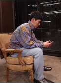 ナードなメンズのショートスタイル