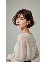 コートフィールエー(CO_T feel.a)&nbsp;大人女性の凛とした美しさ。都会派ミニボブ。