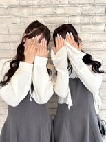 ハウス(HAUS.) 大人可愛い編み上げハーフツイン/ヘアメ/ヘアセット/横浜
