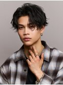 men's/シャドウパーマ/黒染め/ニュアンスパーマ/池袋