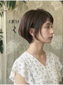 ひし形ショートボブ/ショートヘア/30代/40代/50代/表参道