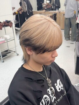 メンズペレ 渋谷(MEN'S PELE) 渋谷駅/波巻きツイストスパイラル/リバースセンターパート