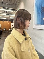 ニール 名古屋 伏見 丸の内(NEELU)&nbsp;【RIE】柔らかまろやかベージュ×BOB