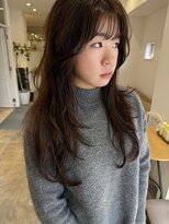 カシータヘアー(Casita hair) ロングレイヤー/チョコレートブラウン/艶髪