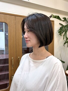 シエン 恵比寿(CIEN) レイヤーボブ/大人ボブ/ラベンダーアッシュ/ダークトーン/恵比寿