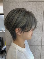 ア セカンド 清藤美容室第弐號(a sekand)&nbsp;前髪長めの大人ショートボブスタイル☆