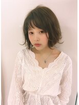 ネオリーブアーチ 武蔵小山店(Neolive arch) *。アシンメトリーショートバングボブ【neolive arch】。*