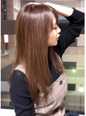 めんどくさがりの方に☆大人かわいいナチュラルストレート