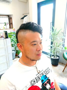メンズヘアーモネ(men's hair MONE) パパさんも男気パーマ。