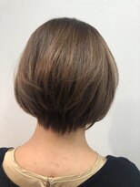 ジエクト 本店(The Ect)&nbsp;暖色系メルティカラー×似合わせショート×白髪ぼかしハイライト