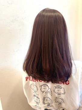 ロンドフルール 大宮東口(Lond fleur) 【Lond fleur 石畑結華】ツヤ感カシスピンク