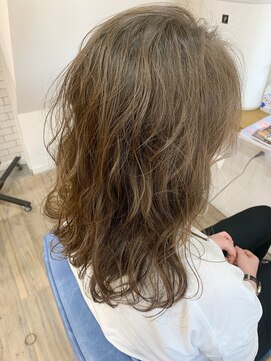 アンド ローバー(and LOVER) ハイライトデジタルパーマ