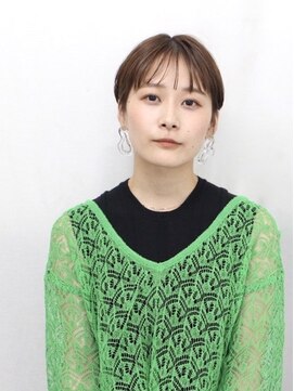 ピークアブー アヴェダ 池袋東武(PEEK-A-BOO AVEDA) 【クールで可愛い】マニッシュショート