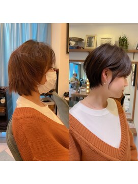 ロンド パルティール 大宮(Lond partir) 石田勇士郎ショコラベージュボブルフベビーバング魅力倍増カール