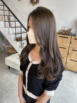 ノア(noa.) ハイライト×オリーブベージュ