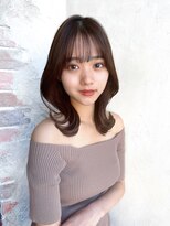 アフロート ルヴア(AFLOAT RUVUA)&nbsp;るなstyle 鎖骨下くびれヘア 10代20代30代 シースルー 新宿