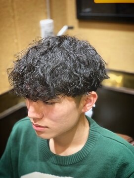 ヒロギンザバーバーショップ 大宮店(HIRO GINZA BARBER SHOP) 流行の波巻きパーマ