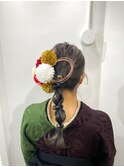 ・卒業式ヘアセット