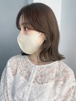 アイティーバイアルバム 藤沢店(IT by ALBUM)&nbsp;くびれボブ_グレージュカラーシルキーベージュ_ba410671