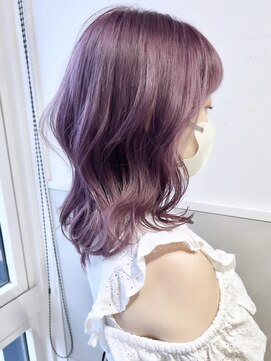 バブ バイネオリーブ(Bab by neolive) ラベンダーピンク　ケアブリーチ　デザインカラー