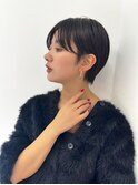 ハンサムショート_ブルーブラック_マニッシュショート