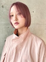 スクリーンギンザメゾン(SCREEN GINZA MAISON.) pink beige color.