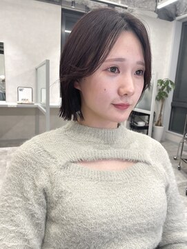 キートス(Kiitos) 切りっぱなしボブ韓国ボブ