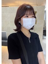 オズ 郡山桑野店(OZ)&nbsp;イメチェンハッシュカットフルバング似合わせレッドブラウン