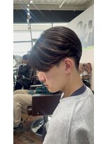 スキル(SKILL)&nbsp;【SKILL】ツーブロック刈り上げショートメンズパーマハイライト