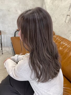 ヘア ラボ ニコ 藤沢店(hair Labo nico...) ハイライト　ハイトーン　グレー　グレージュ　藤沢　湘南