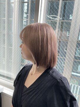 リアン バイ キートス(Lien by kiitos) ミルクティーベージュ/グレージュ/ハイトーンカラー/学割U24