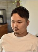 夏髪ショートアップバング【メンズカット/メンズヘア】