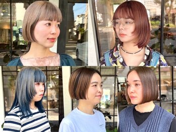 モク 京都北白川店(MOK)の写真/日本人の髪質に合わせた独自の薬剤配合。ブリーチを使わず、透明感溢れるカラーをご提案いたします！