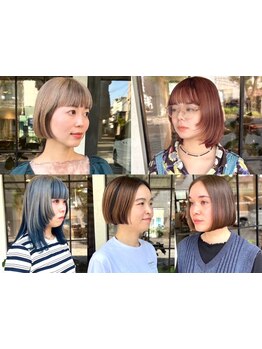 日本人の髪質に合わせた独自の商材配合。ブリーチを使わず、透明感溢れるカラーをご提案いたします！