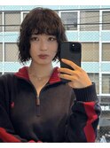 プードルパーマスパイラルパーマボブ前下がりボブ