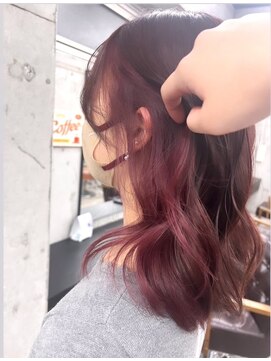 モアナ バイ ヘッドライト 新越谷店(Moana by HEADLIGHT) Moana【新越谷】#インナーカラー#ピンク#インナーブリーチ