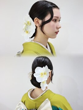 オンカン(onkan) タイトアレンジ／成人式／ヘアアレンジ