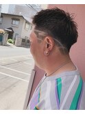 刈り上げラインスタイル