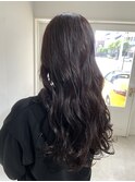 コテ巻き風パーマ