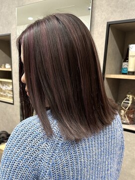 リベストバイジェービー 稲毛(li best. byjb) イメチェン/ホワイトブロンド/外ハネボブ/美髪/ワイドバング