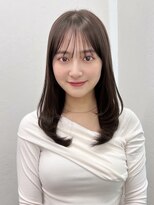 ガーデン 渋谷(GARDEN)&nbsp;ミディアムレイヤー/レイヤーカット/顔まわりカット/ワンカール