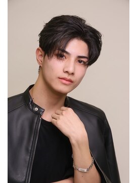 キング(K!ng) 縮毛矯正髪質改善ハイライトレイヤーカット枚方美容室エクステ