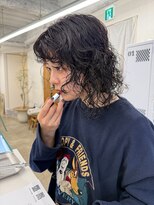 キジ(kiji)&nbsp;【kiji】大人カジュアルな黒髪パーマ　＃久屋大通＃丸の内＃高岳