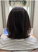 20代30代ミディアムヘアーレイヤー