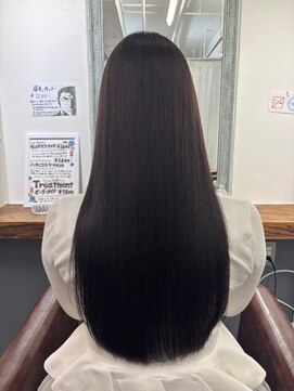 スローネ(THRONE) 艶カラー／髪質改善／新宿／20代30代40代