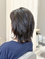 テーラヘアー 草加店(TELAHAIR)&nbsp;ふんわりひし形ミディー