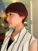 ビュートリアム 鎌倉小町(BEAUTRIUM)&nbsp;マッシュショート/暖色カラー/beautrium鎌倉小町　大冨ハナ