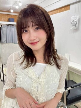 ハニーシブヤ(HONEY shibuya) ハッシュカット/レイヤーカット/チョコレートブラウン/髪質改善2