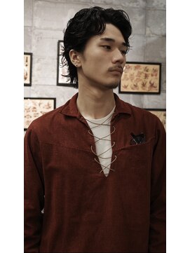 ソリズ ヘア クルー 池袋(SOLIZ HAIR CREW) メンズパーマスタイル