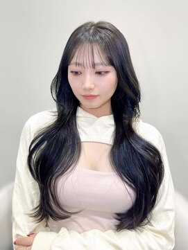 ノエシキカ(noe sikika) ミディアムヘア/暗めカラー/グランマッシュ/栄n4